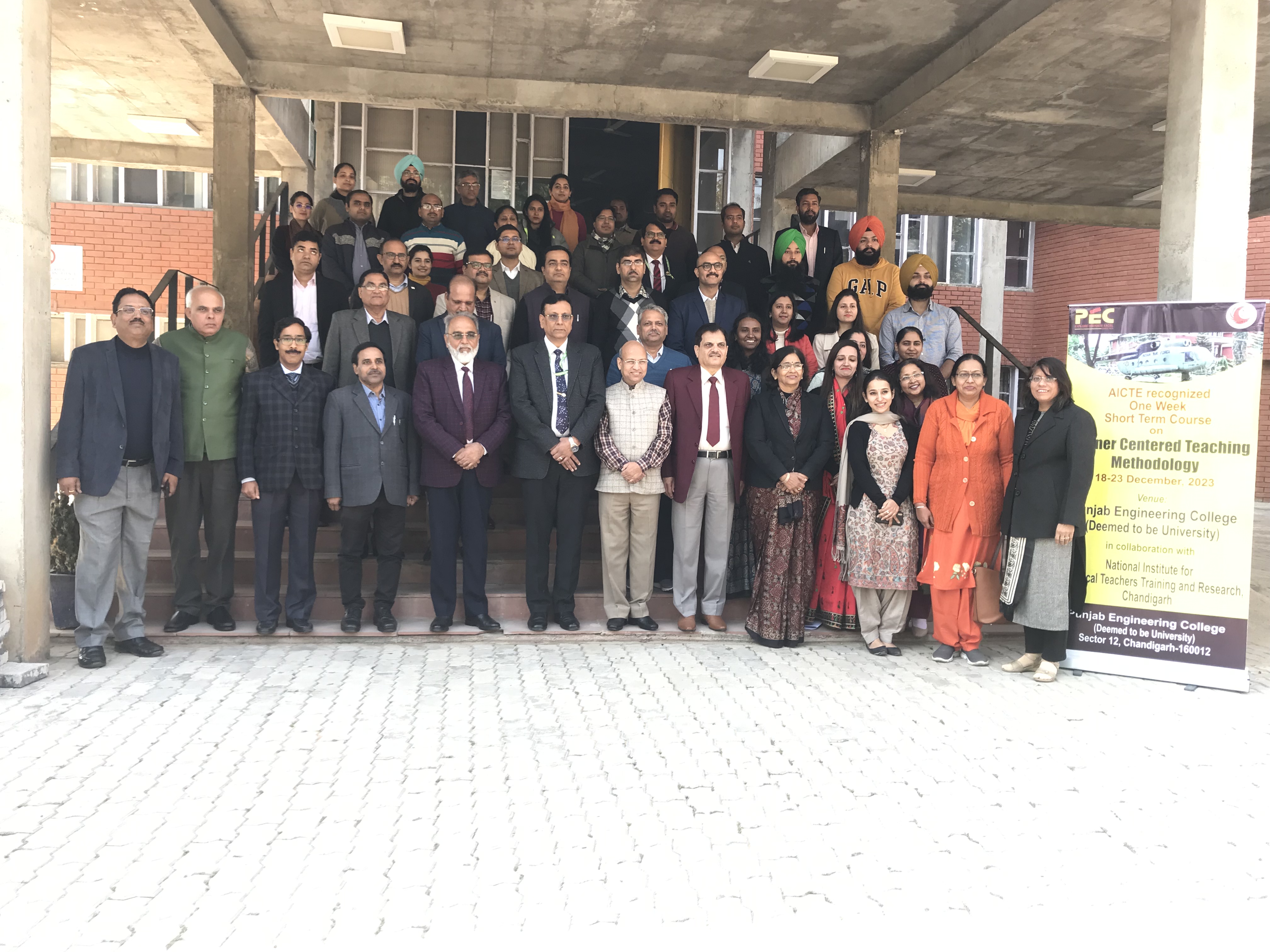 PEC is organizing one week STC from 18th to 23rd December, 2023
